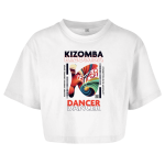 Latin Flow Kizomba Dancer Oversize Crop Top Damen