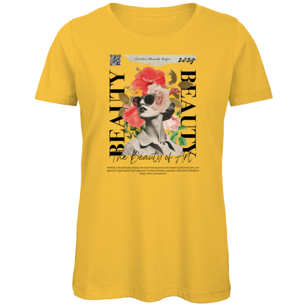 Urban Style Beauty Tee Rundhals Damen