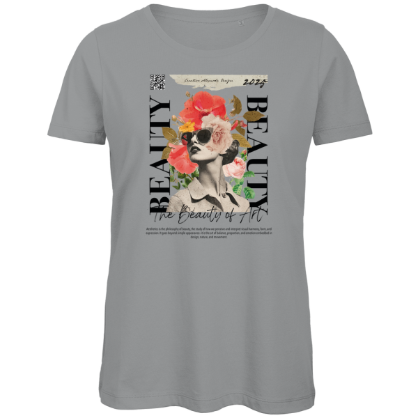 Urban Style Beauty Tee Rundhals Damen