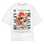 Urban Style Oversize Unisex Tee – Beauty | Rundhals