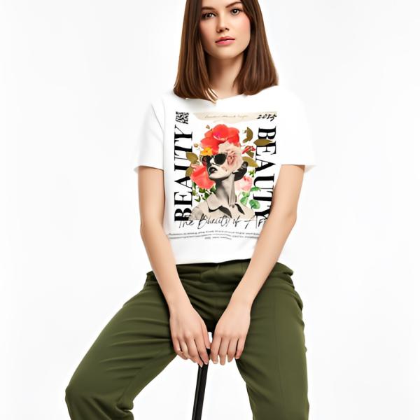 Urban Style Oversize Unisex Tee – Beauty | Rundhals