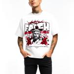 Urban Style Oversize Unisex Tee – Faith over Fear | Rundhals